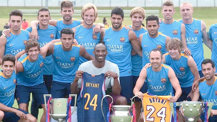 巴萨客场球衣致敬科比本赛季不再与耐克合作的简单介绍  第1张