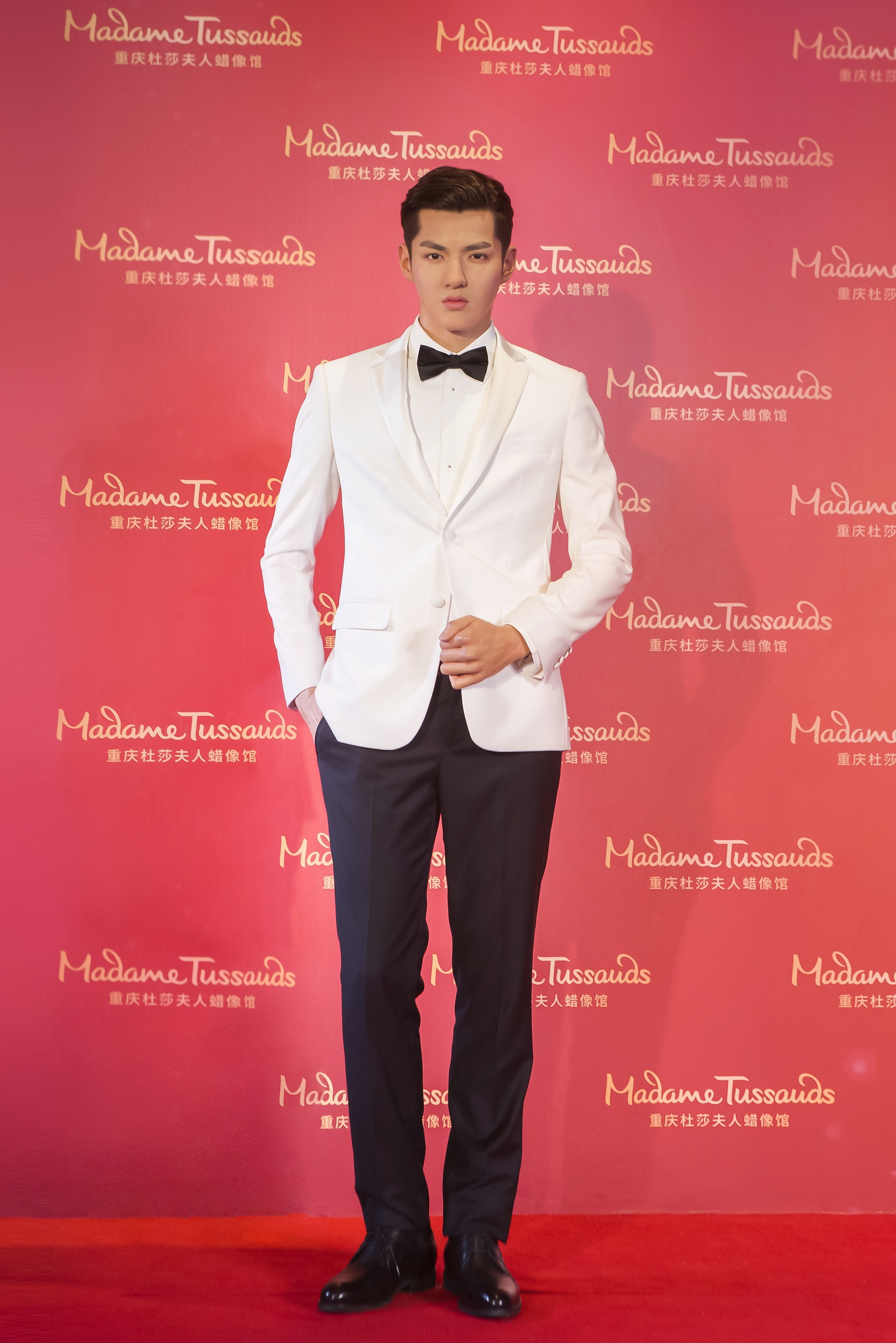 维尼修斯为自己的蜡像揭幕之后将在杜莎夫人蜡像馆展出的简单介绍  第1张