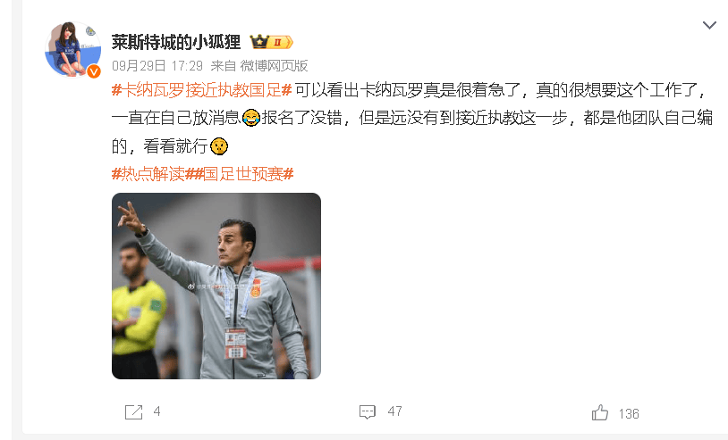 关于卡纳瓦罗报名新加坡主帅但他并没有绝对的主动权的信息  第1张