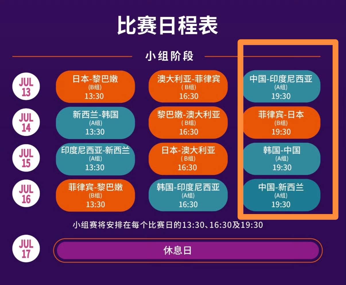 中国女篮亚洲杯7月13日直播吗?中央5套女篮亚洲杯直播时间表的简单介绍 第2张 中国女篮亚洲杯7月13日直播吗?中央5套女篮亚洲杯直播时间表的简单介绍 第2张
